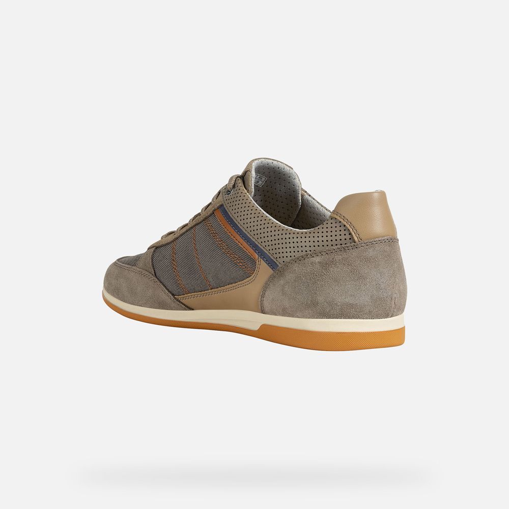 Geox Erkek Spor Ayakkabı Koyu Gri - Renan - GFR-236895